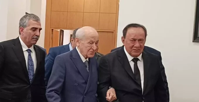 Devlet Bahçeli, Alaattin Çakıcı ile görüştü