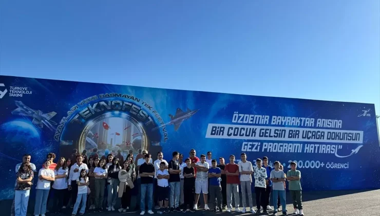 Öğrenciler TEKNOFEST’te Teknolojiyle Buluştu